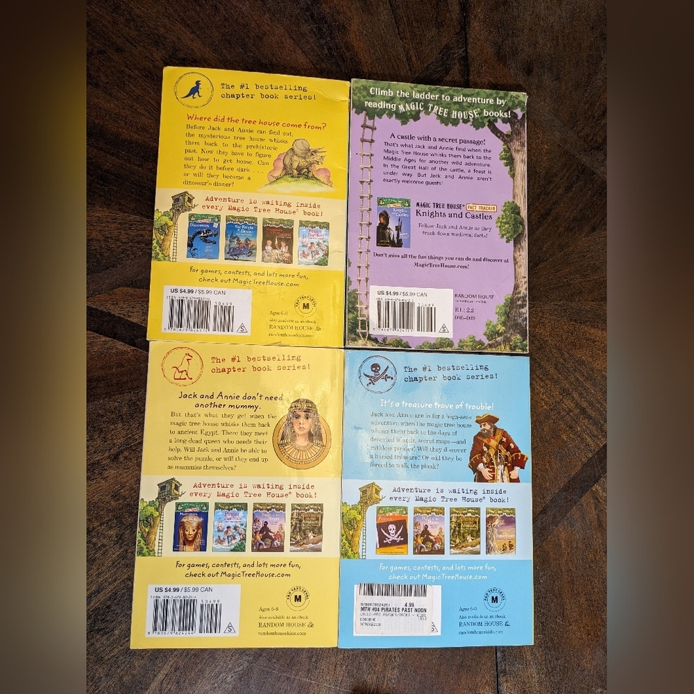 Magic Tree House Books Lot #1–10 Mary Pope Osborne Early Chapter Books Set Kids - Picture 3 of 10